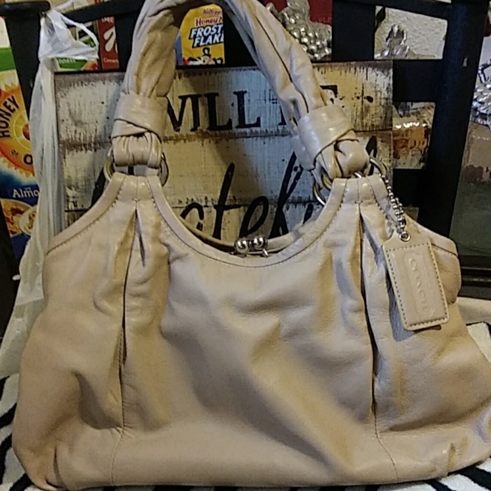 Coach Kisslock Satchel